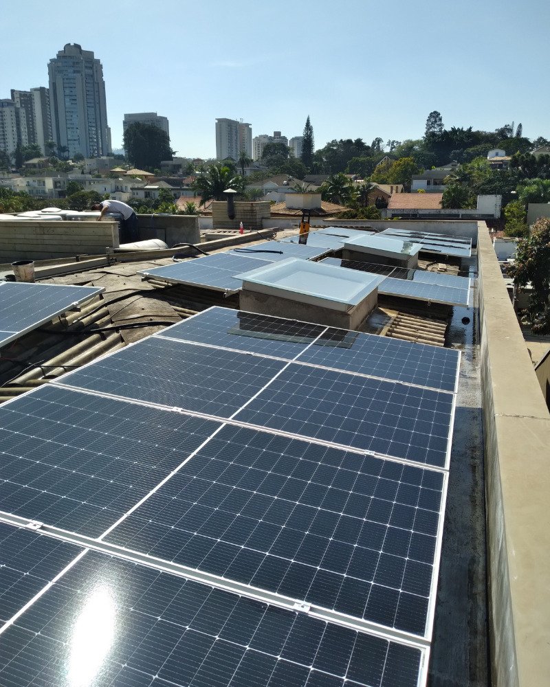 Usina fotovoltaica de 12,65 kWp – Barueri / São Paulo - Economia anual de R$ 13.250