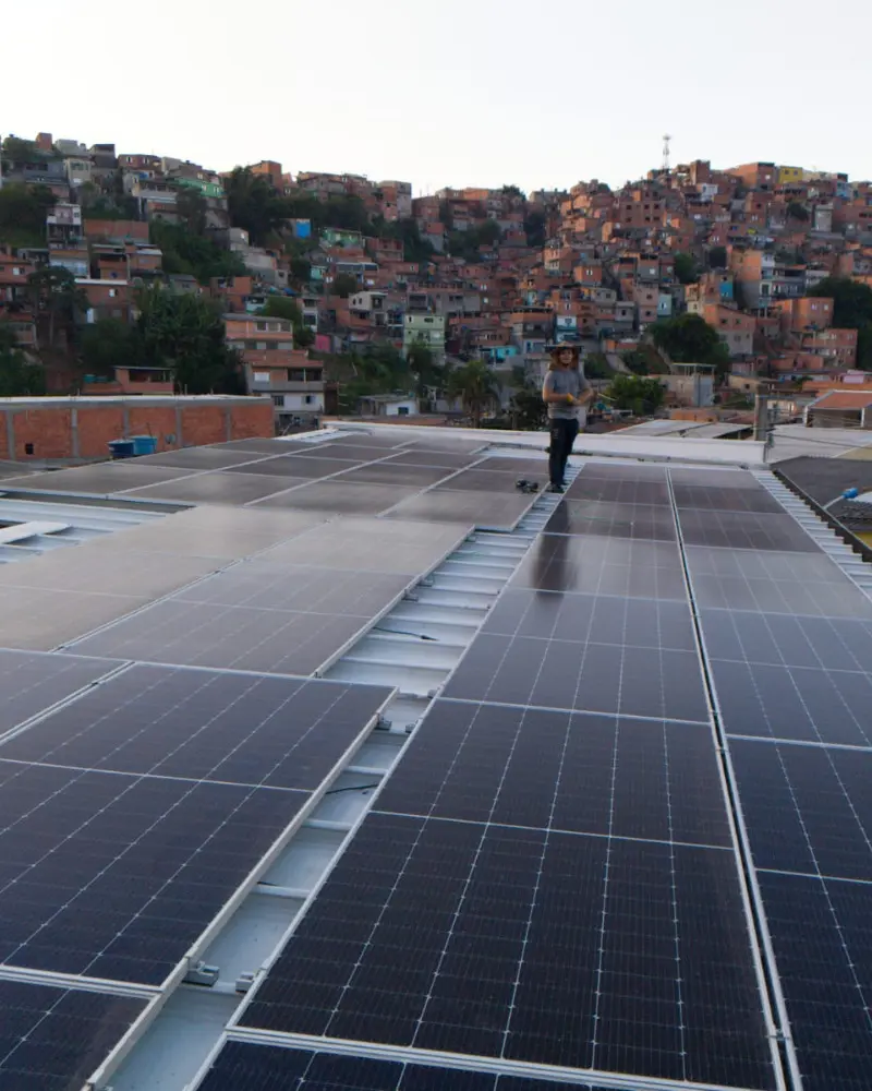 Usina fotovoltaica de 52,8 kWp – Itapevi / São Paulo - Economia anual de R$ 55.300